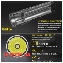 Фонарь Nitecore EC4-4
