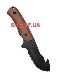 Нож Max Fuchs в чехле с фонариком и карабином Coyote-3