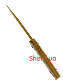 15387005 Нож MIL-TEC 440/G10 с ножнами Coyote-2