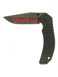 15301202 Нож MIL-TEC G10 Stone Washed Black-7