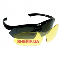 Goggles Oakley Polarized 2-lens Kit Black