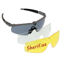 Tactical glasses Oakley Ballistic SIM Frame Gray