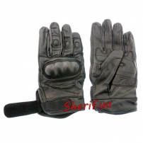 Перчатки MIL-TEC тактические кожаные Black, 12504102-4