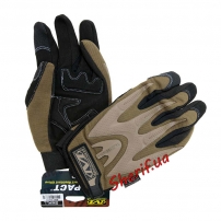 Перчатки Mechanix Wear MPACT полнопалые Coyote brown