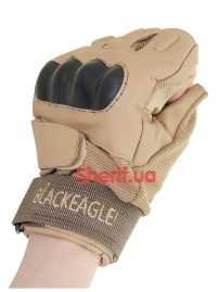 Перчатки б/п Blackeagle HF с др+плас. кост Coyote-2