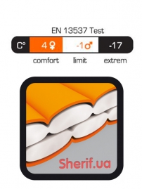 Спальный мешок Pinguin Blizzard 190 синий R-2