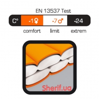 Спальный мешок Pinguin COMFORT 185 красный L-2