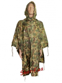 Плащ-намет MIL-TEC RIPSTOP Woodland-Arid, (17810656)