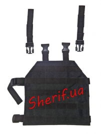 Платформа на ногу тк. Оксфорд Black-3