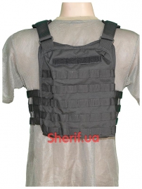 Жилет (плитоноска) Plate carrier Баллистика model 2 Black-2