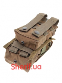 Подсумок под 3 магазина АК Coyote Brown-4