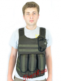 Olive vest