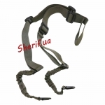 Ремінь збройовий Shan 33"-58" двоточковий Olive