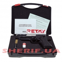 Пистолет стартовый Retay Mod. 92, 9mm, Black (1195.03.20)-6