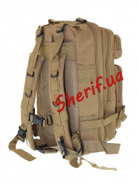 Рюкзак 30л с усиленной спинкой хаки-3