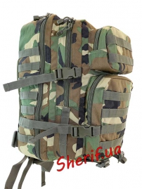 Рюкзак MIL-TEC штурмовий США Woodland, 36 л