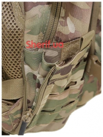 Рюкзак тактический MIL-TEC Mission Pack Laser Cut, 25л Multicam-11