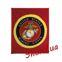 Ковдра Rothco Military Insignia Fleece Blanket USMC