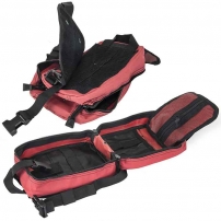 Сумка под аптечку тактическая, быстрого сброса, Red/Black