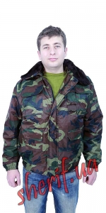 Куртка зимняя ТИТАН камуфл. НАТО мех отстегивается-2
