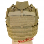 Жилет разгрузочный Flyye MOLLE MTV Vest CB