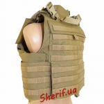 Бронежилет Flyye MOLLE MTV Vest CB
