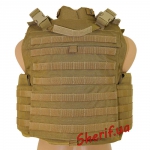 Бронежилет Flyye MOLLE MTV Vest CB