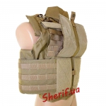 Бронежилет Flyye MOLLE MTV Vest CB