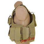 Жилет разгрузочный CIRAS MAR. Coyote brown