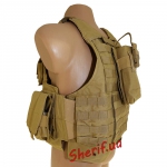 Жилет разгрузочный CIRAS MAR. Coyote brown