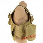 Жилет разгрузочный CIRAS MAR. Coyote brown