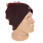 Hat knitted Oakley Brown