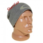Hat knitted with fleece lining Oakley Gray