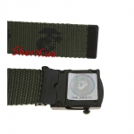 Ремень Rothco Globe & Anchors USMC Web Belt OD-2
