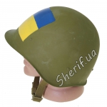 Каска с Украинским флагом-2