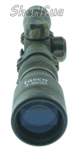 Прицел оптический Tasco 3-9x32 с креплением К-06(камуфл) 4
