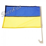 Flag of Ukraine on a car 30*45