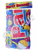 Cardboard wall banner "Party Time"
