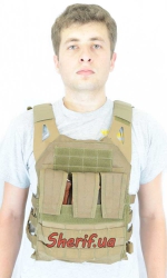 Bulletproof vest 'Storm' made in England with protection, class 6