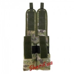 Подсумок для магазинов АК47 двойной Multicam
