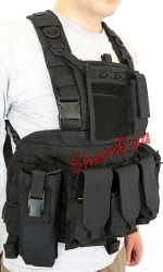 Разгрузка Chest Rig черная [A.C.M] 5