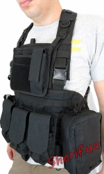 Разгрузка Chest Rig черная [A.C.M] 6