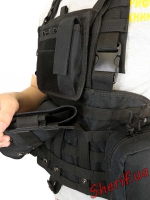Разгрузка Chest Rig черная [A.C.M] 7