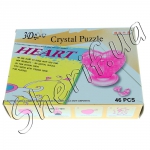Puzzle 3D Crystal Puzzle (heart)