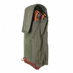 Подсумок для магазина АК47 одиночный MIL-TEC Olive (вид сбоку)