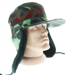 Кепка Альфа+мех Лес т.к Саржа 3