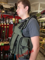 Жилет разгрузочный "Днепр-2" ХАКИ, под пластины 6