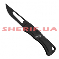 Ніж SOG Centi II Back Lock Black