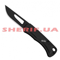 Ніж SOG Centi I Slip Joint Black