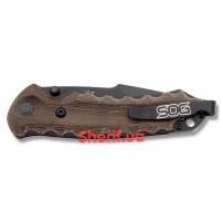 KU-1012 Нож SOG Kiku Black Large-5